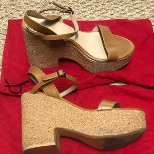 Zara translucency Women’s Heel Sparkly Sandal